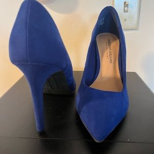 Christian Siriano Royal Blue Heels